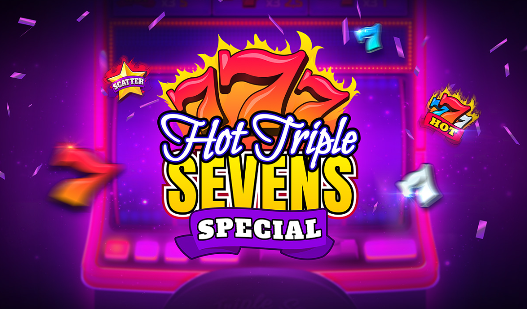 slot Hot Triple Sevens Special, Evoplay, caça-níqueis, jogo de frutas, regras do jogo, gráficos do slot, mecânicas do slot, símbolos Wild, linha de pagamento